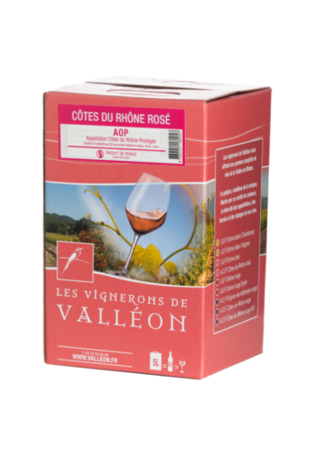 AOP Côtes du Rhône Rosé 5L