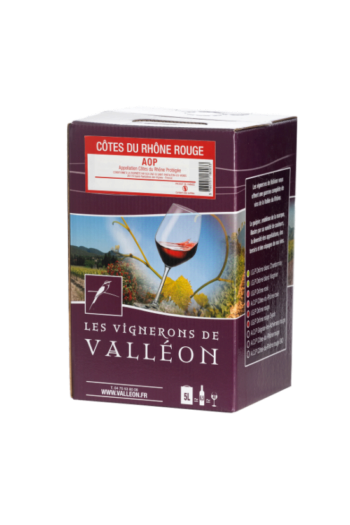 AOP COTES DU RHONE ROUGE 5L