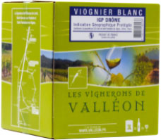 Viognier IGP Drôme Blanc 3L