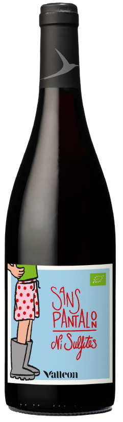 Sans pantalon ni sulfites BIO Côtes du Rhône Rouge 2025