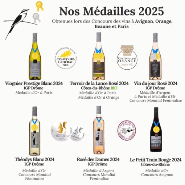 Nos médailles 2025!